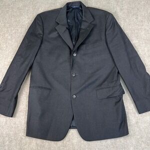 Brooks Brothers Wool Cashmere Blazer Sport Coat Charcoal Gray 41 35